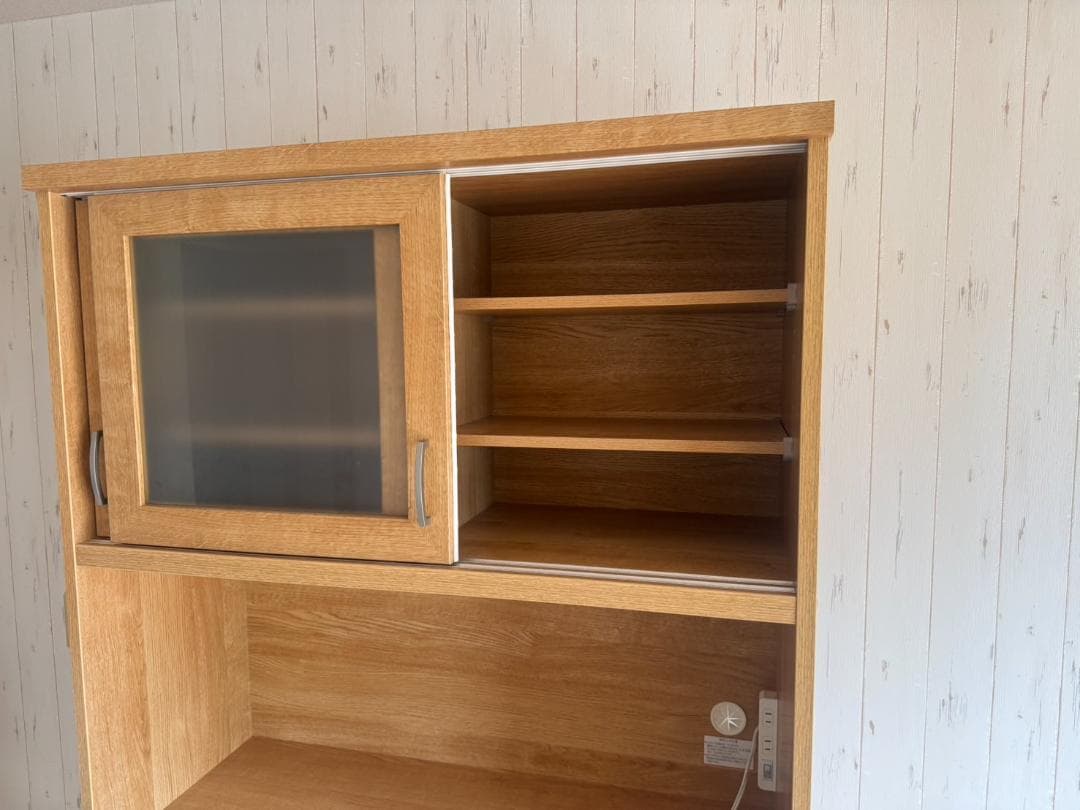 ニトリ 食器棚 コパン100KB-LBR2 美品 送料込