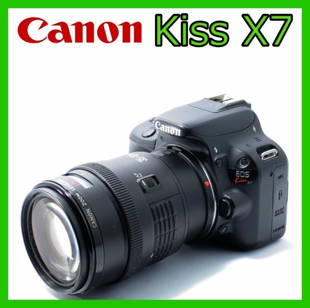 お子様の成長記録に❗️Canon Kiss X7✨小型・軽量で届いてすぐ使える