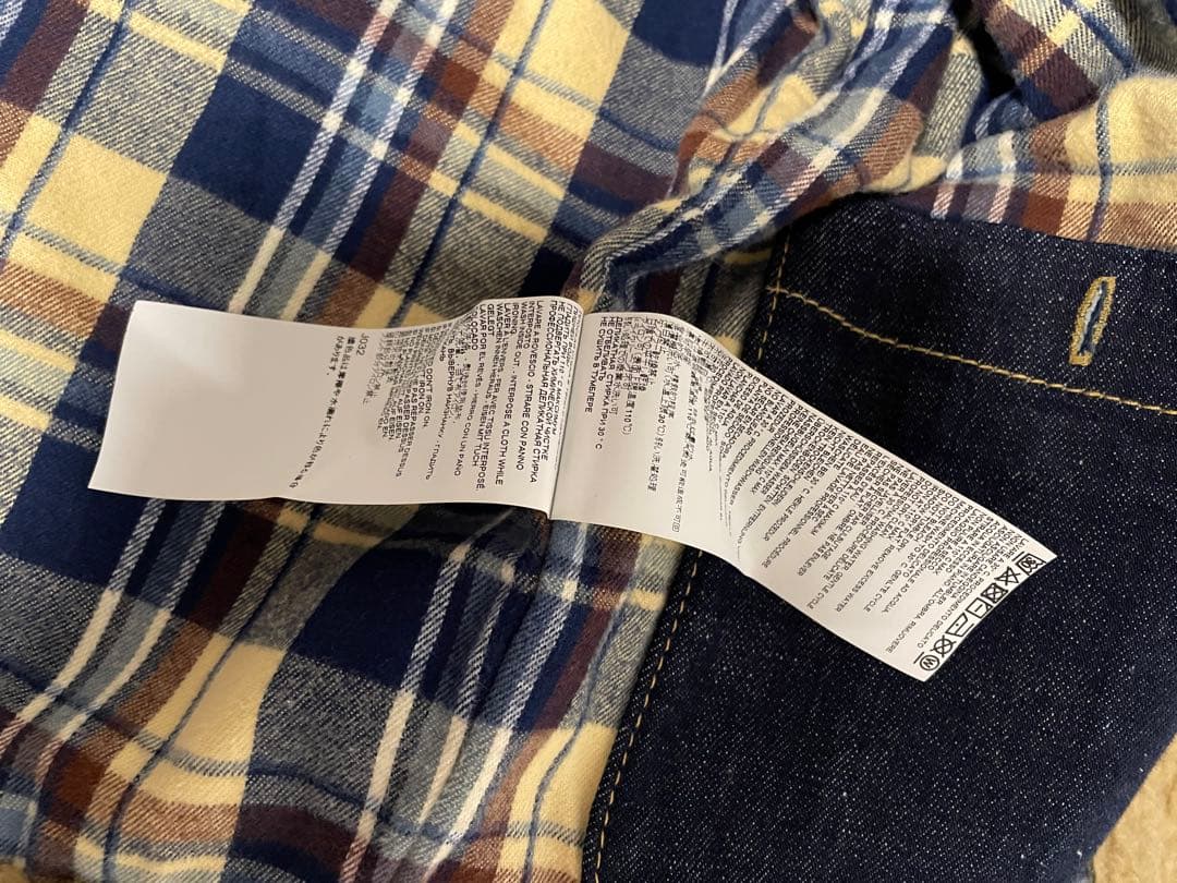 DSQUARED2 ボア襟 ダークブルーデニムジャケット 48