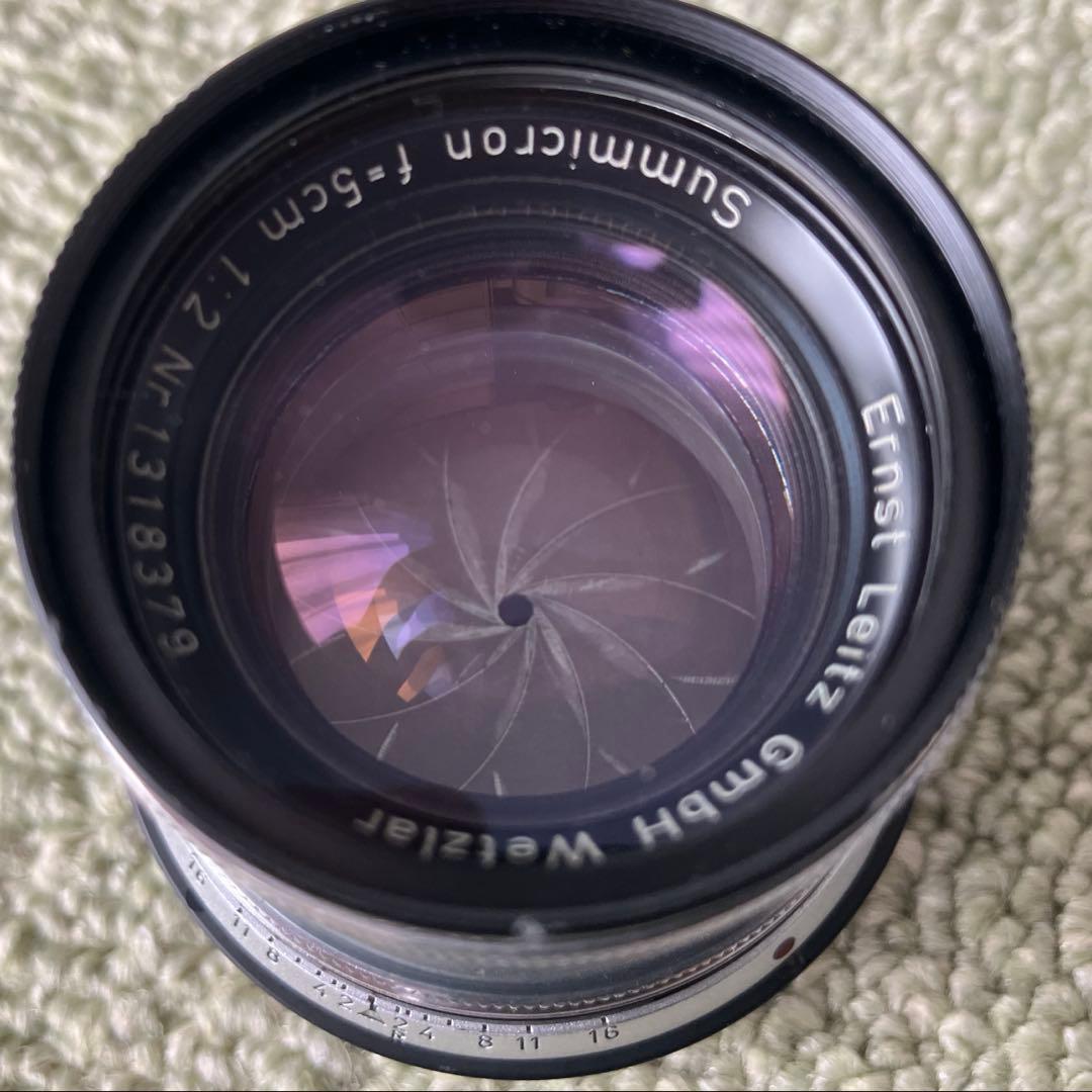 ライカ　ズミクロン 50mm F2 沈胴