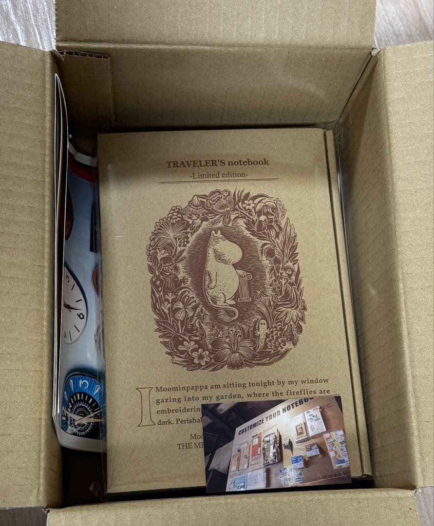 未開封品 トラベラーズノート 限定セット MOOMIN パパの思い出 ムーミン