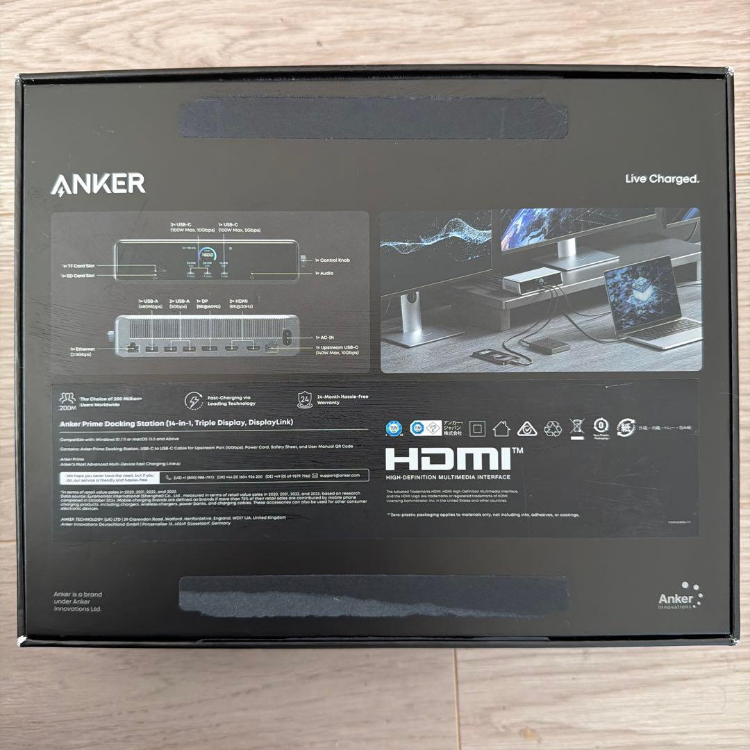その他 Anker Prime Docking Station (14-in-1)