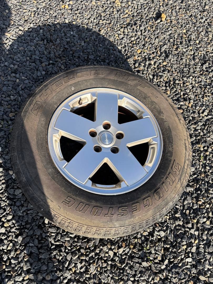 送料込　ジープ　ラングラーアンリミテッド　JK ハードカバー　スペアタイヤ