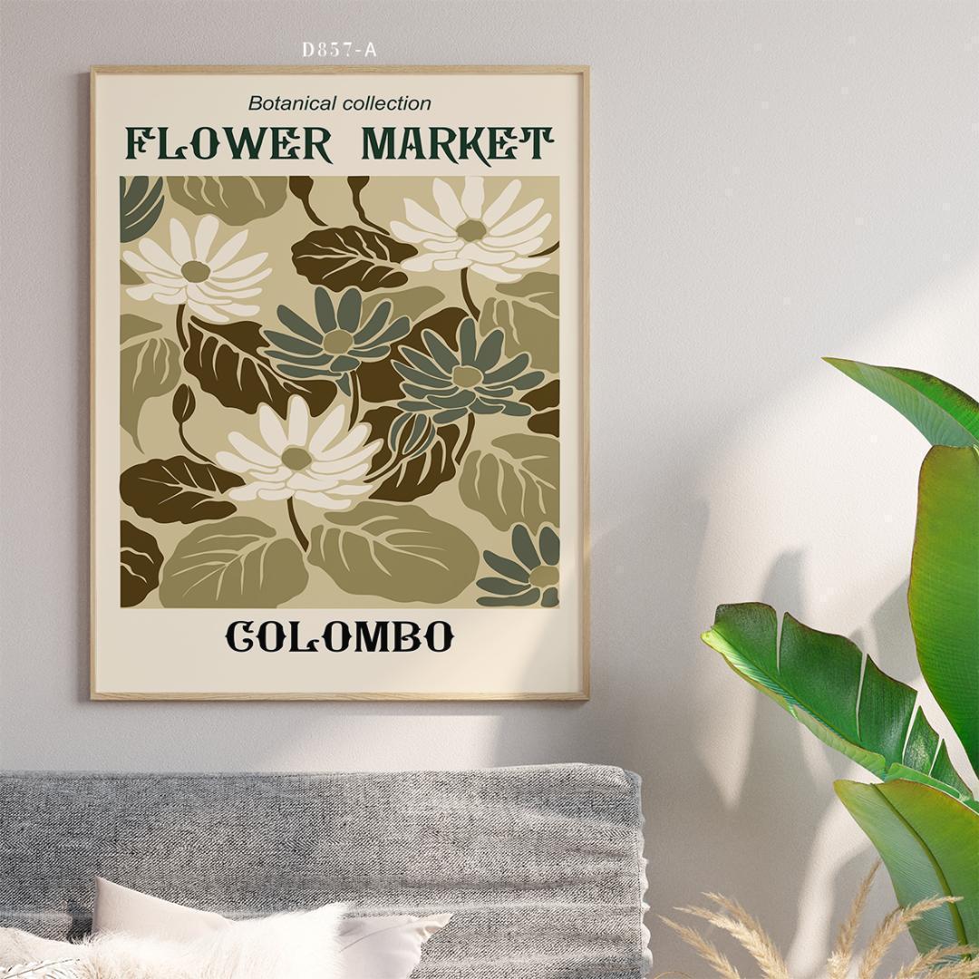 **専用**A1インテリアポスター フラワーマーケット ３枚セット ポスターのみ