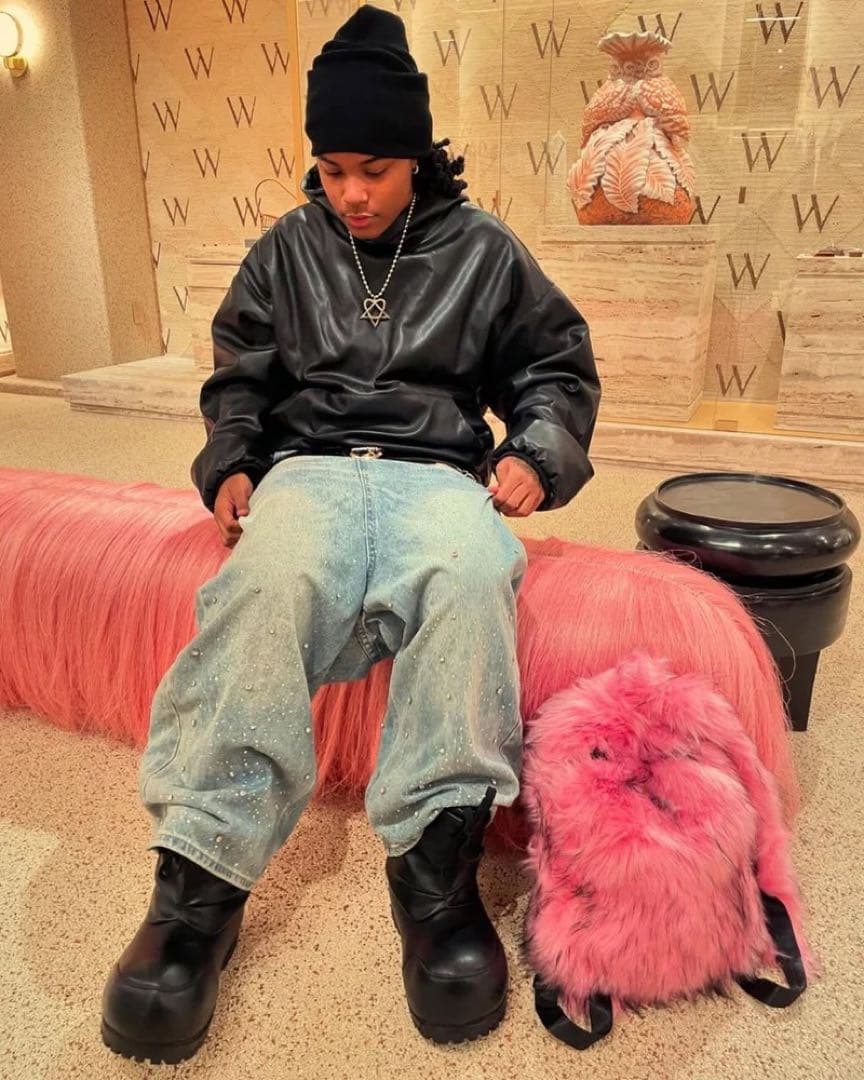 Dekayed ファーバッグ リュック y2k グランジ opium ピンク