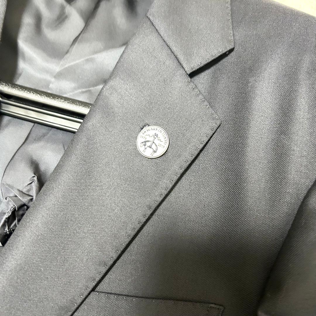 美品　ブルックスブラザーズ　カノニコ　紺ブレザー　テーラードジャケット　金ボタン