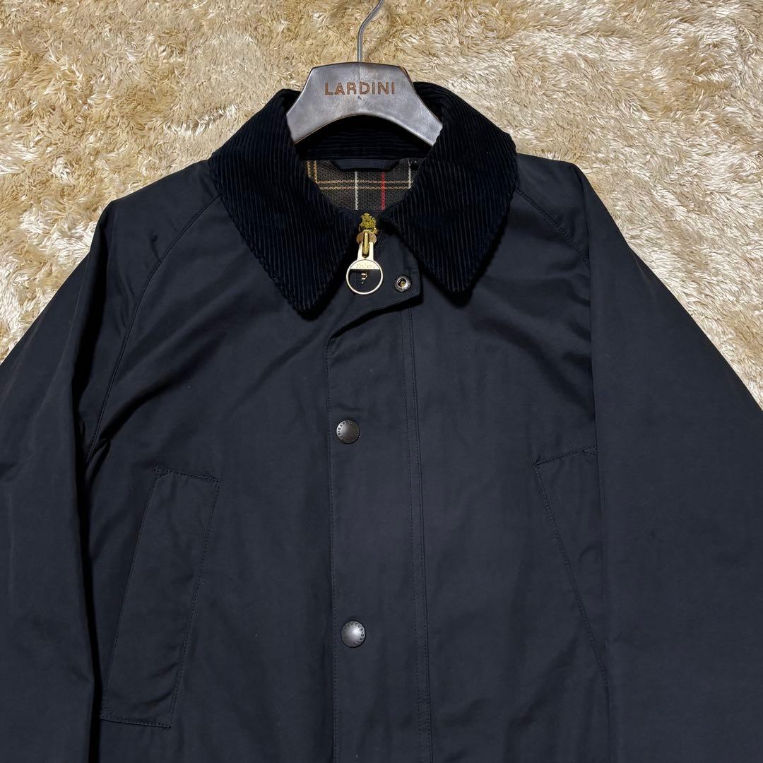 Barbour バブアー BEDALE SL PEACHEDビデイル 黒 40