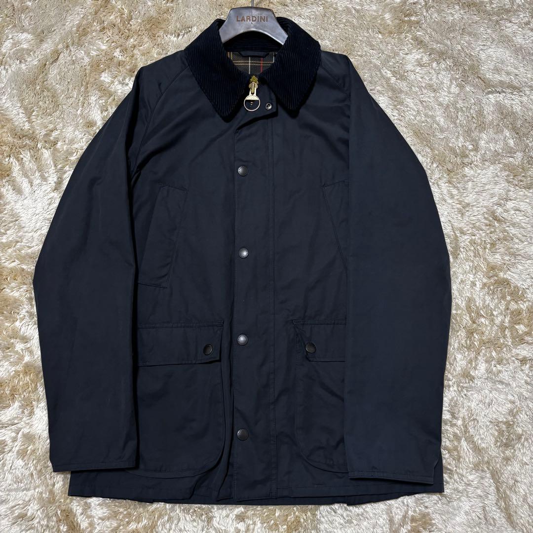 Barbour バブアー BEDALE SL PEACHEDビデイル 黒 40