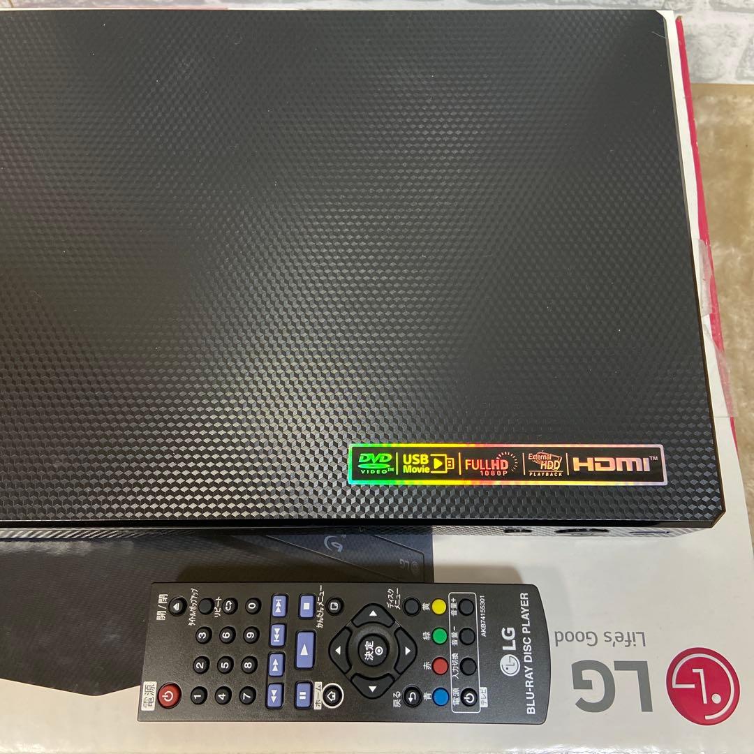 ＬＧブルーレイディスク/DVDプレーヤーBP250 高画質　コンパクトサイズ