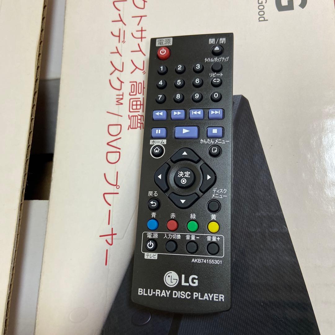 ＬＧブルーレイディスク/DVDプレーヤーBP250 高画質　コンパクトサイズ