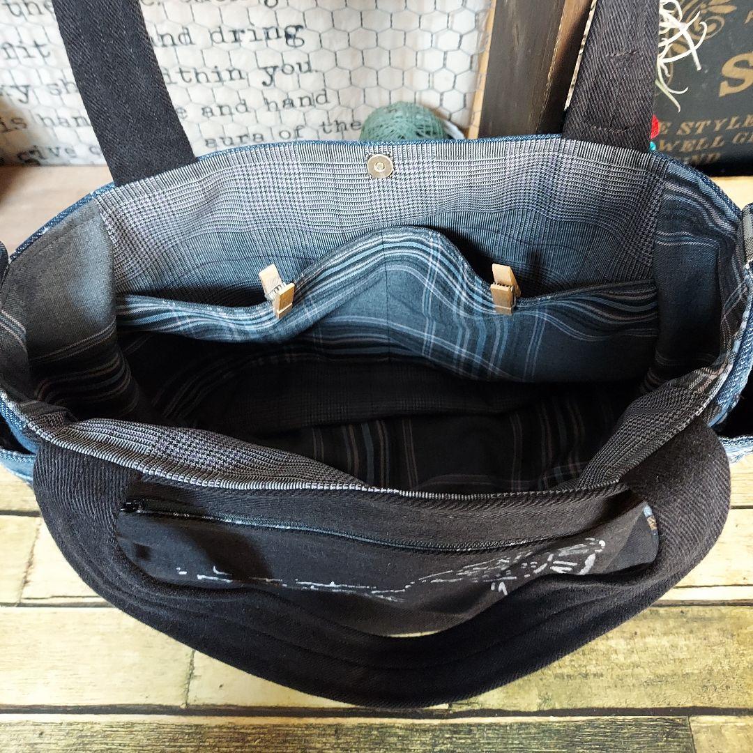 【MINMI】刺繍デニムバック　No.656