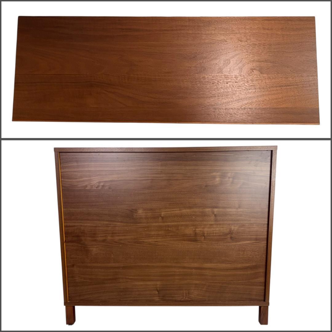 美品 高野木工 LECCE 105マガジンレコードラック ウォルナット