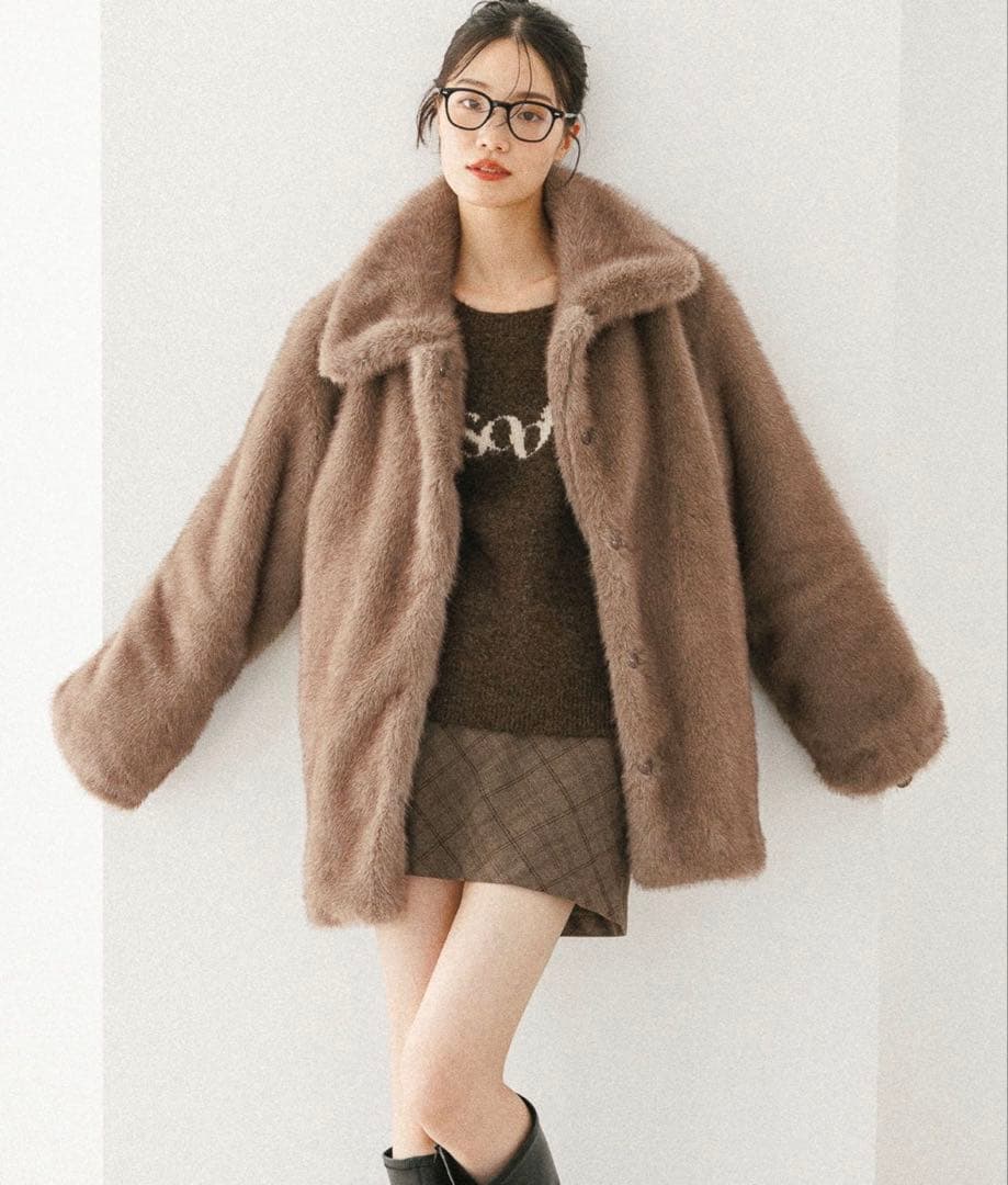 MIXファーミドルジャケット　Heather