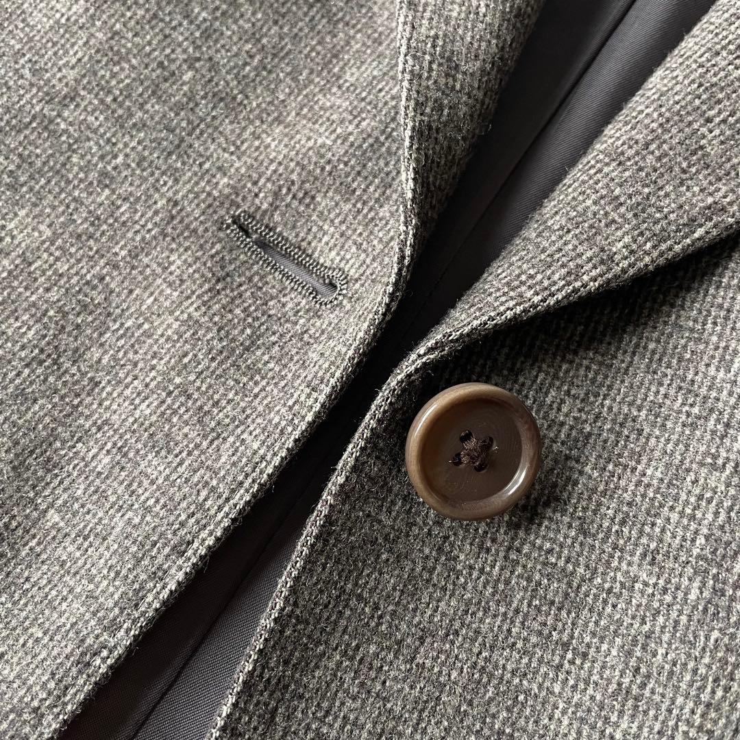 マーガレットハウエル 美品 ウールテーラードジャケット 2 茶色