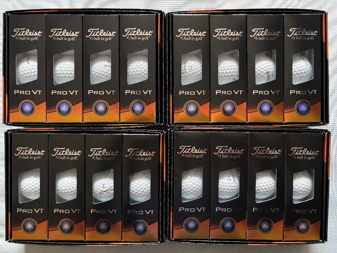タイトリストゴルフボール　Pro V1 ４ダース