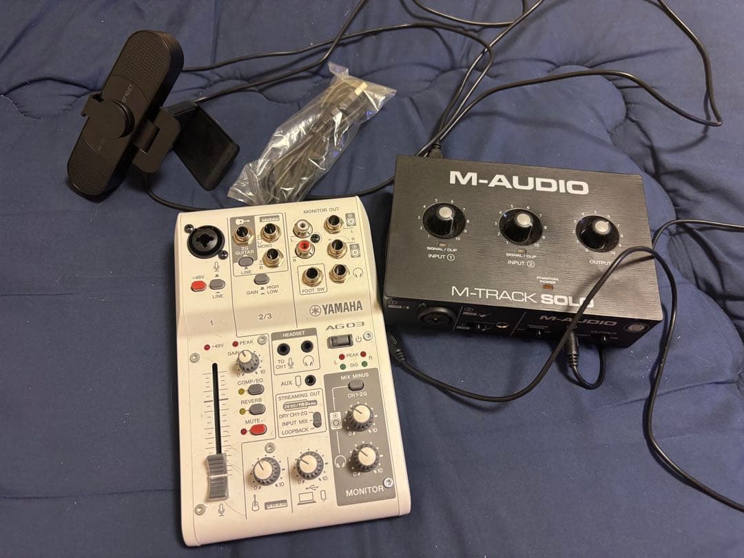 値下げ不可 Yamaha AG03 オーディオインターフェイス