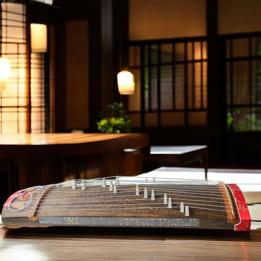 【美品】ゼンオン 文化琴 13弦 本体・ケース付 付属品完備