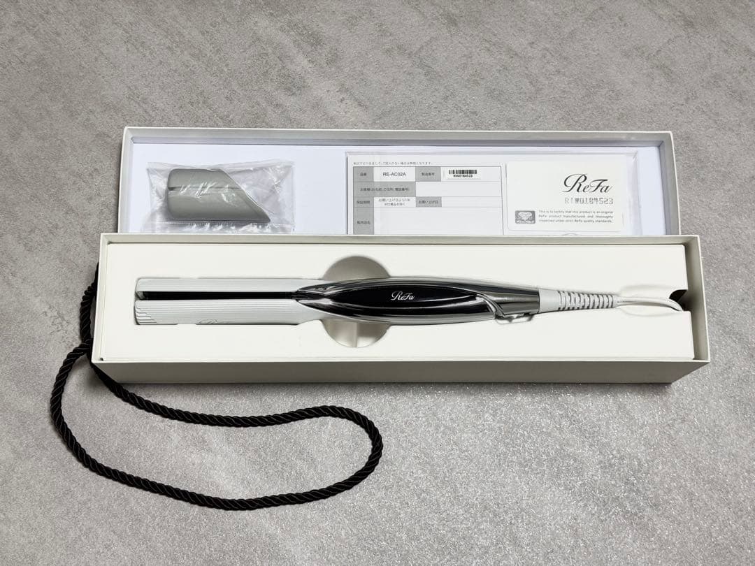 ReFa リファ ストレートヘアアイロン ホワイト