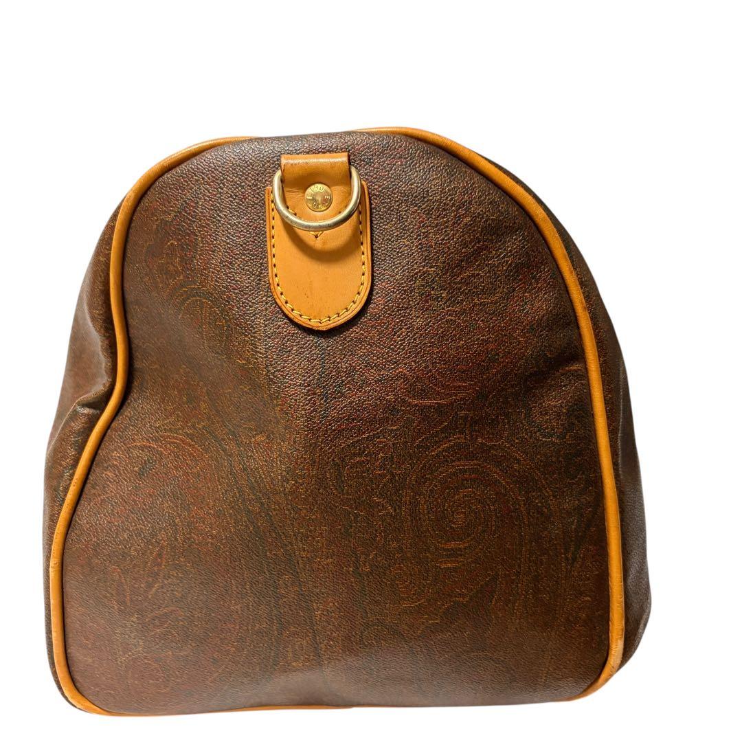 エトロ ボストンバッグ 横50cm 南京錠付