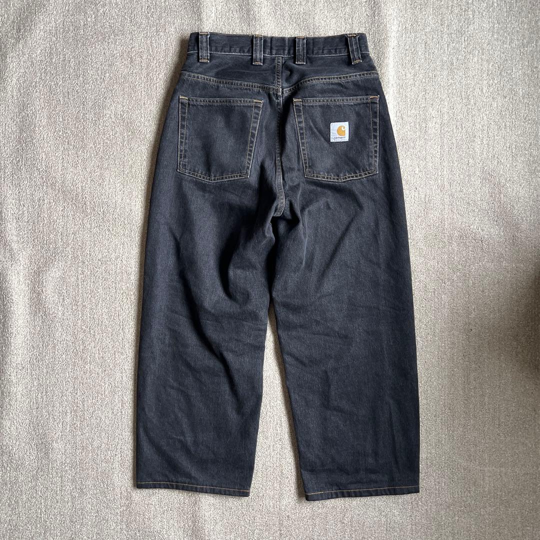 カーハートwip　ブランドンパンツ　ブラックウォッシュ