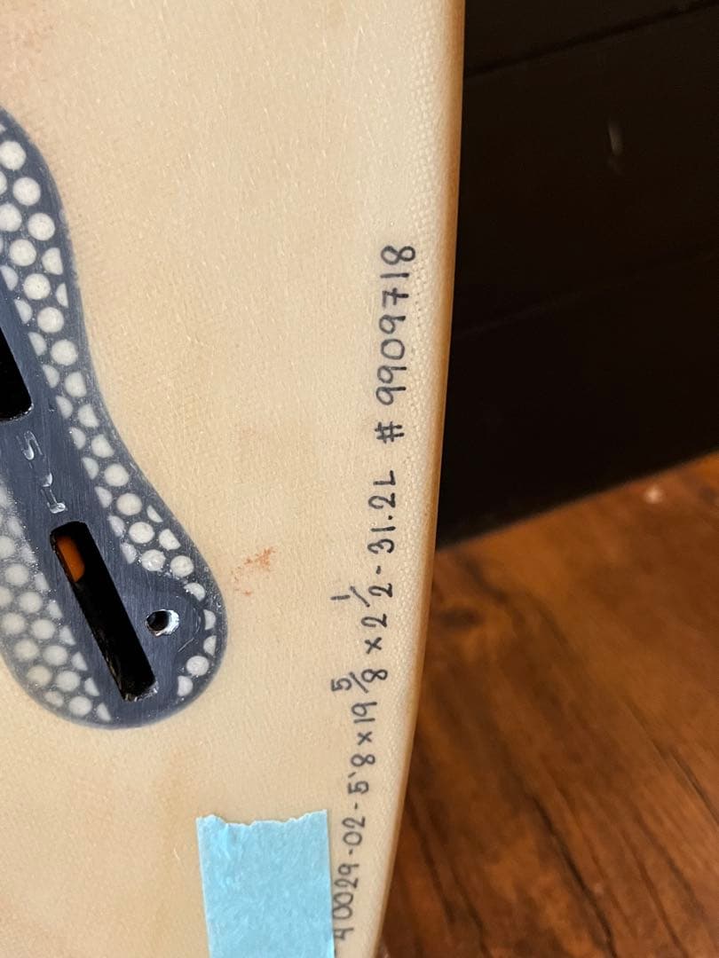 アジ-NO-BRAINER Firewire 5'8 31.2L