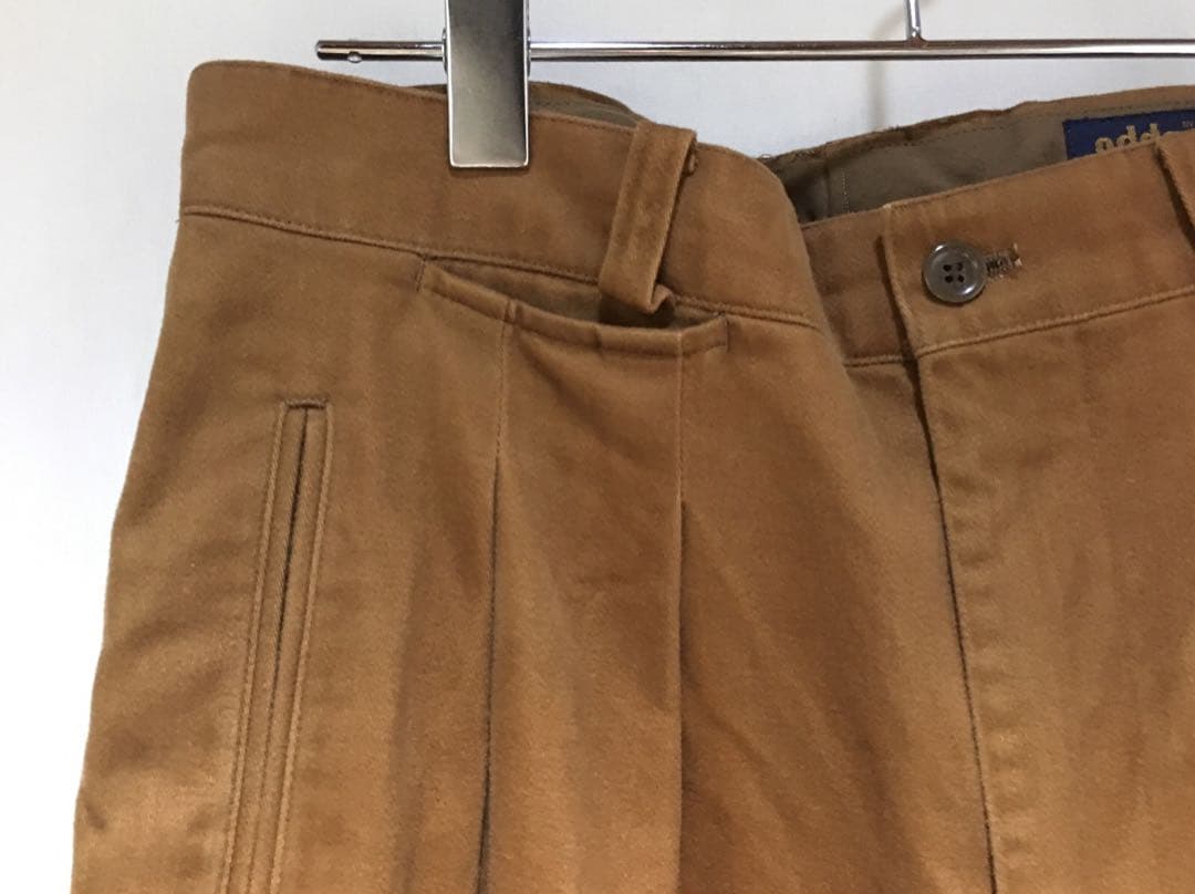 パンツ ISSEY MIYAKE WIDE cotton slacks