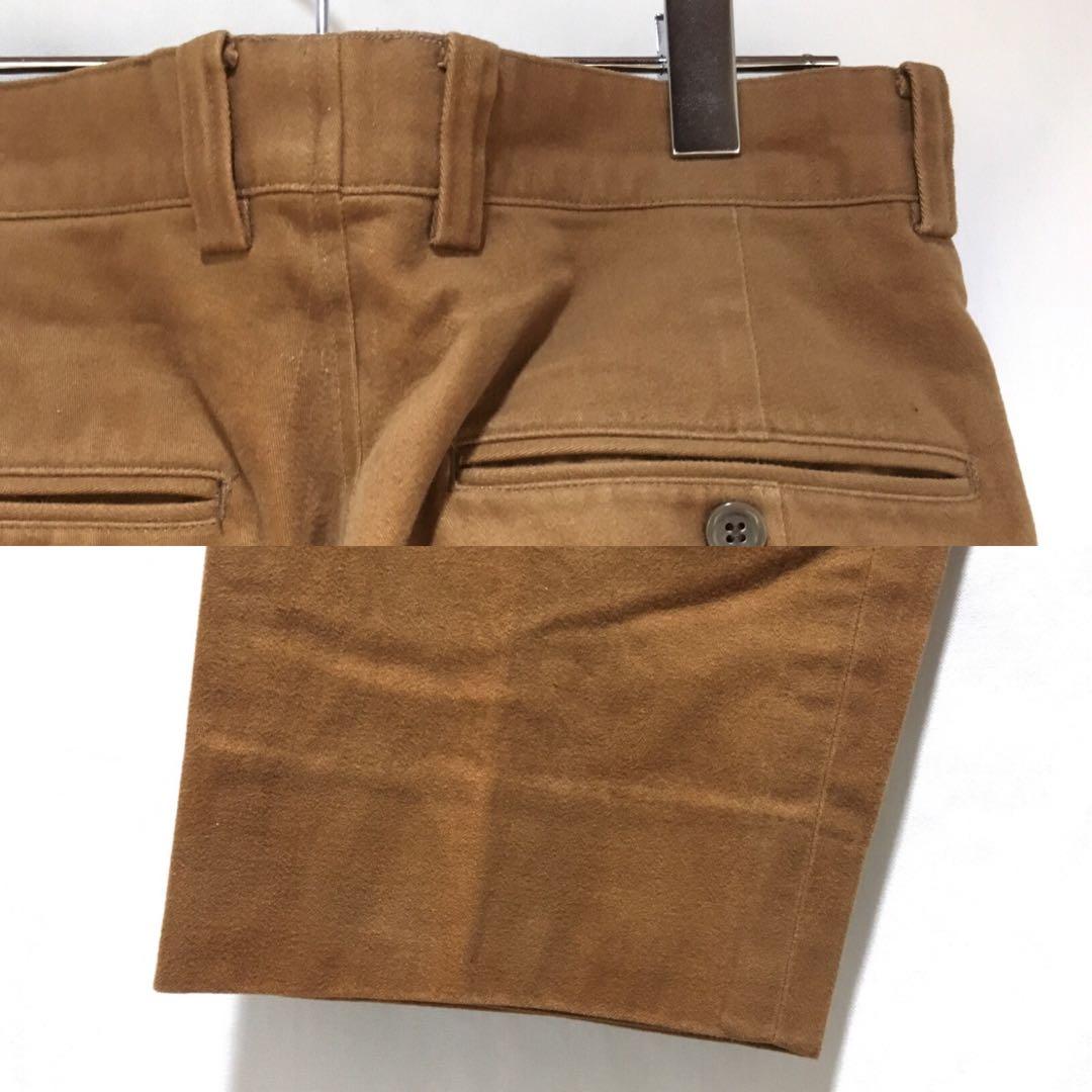 パンツ ISSEY MIYAKE WIDE cotton slacks