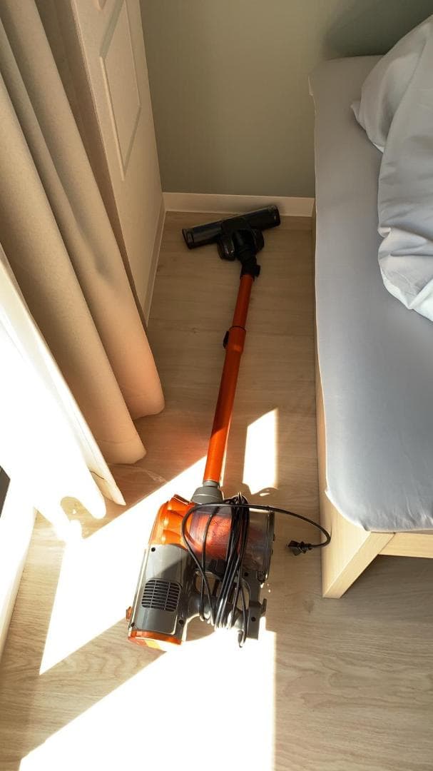 Aiwoly 掃除機 V600 サイクロン 600W ハイパワー 超強力吸引 コ