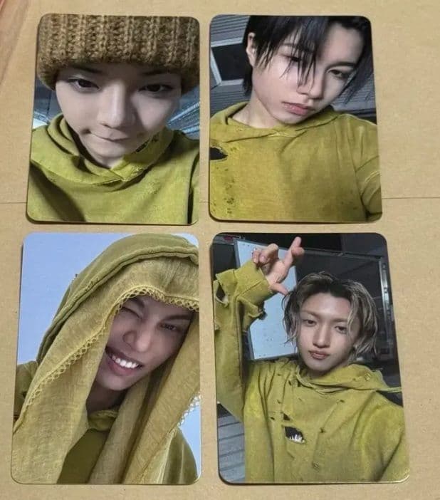 韓国　Lngshot　サノク　トレカ　4枚