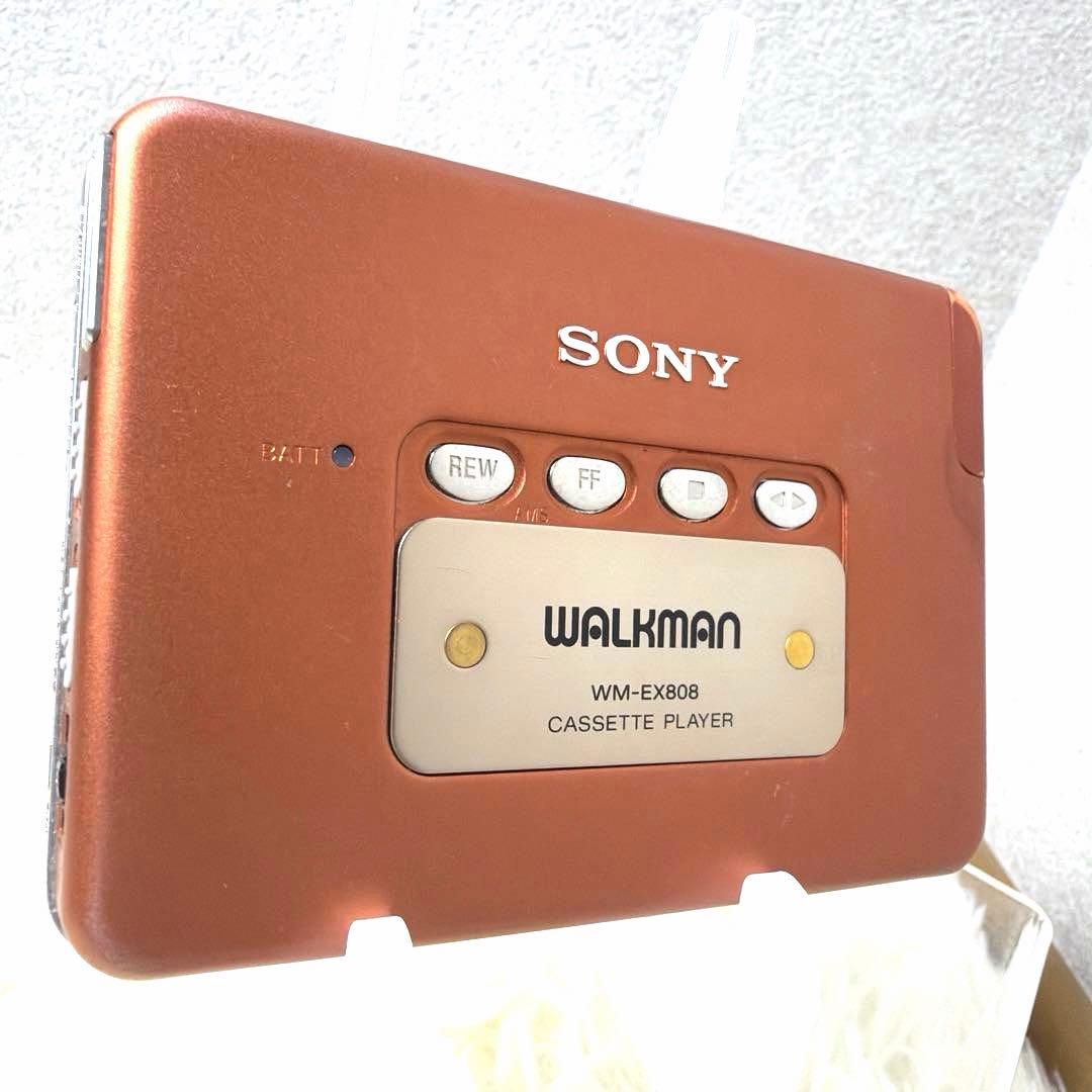 【希少色】SONY WM-EXE808 WALKMAN カセットプレーヤー