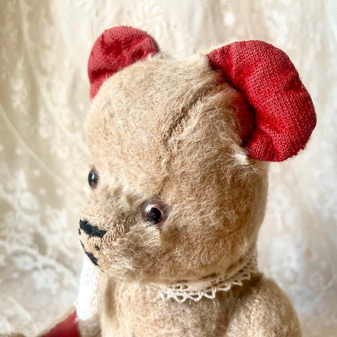 JPMベア2体セット26cm&30cmテディベア　ぬいぐるみフランスアンティーク