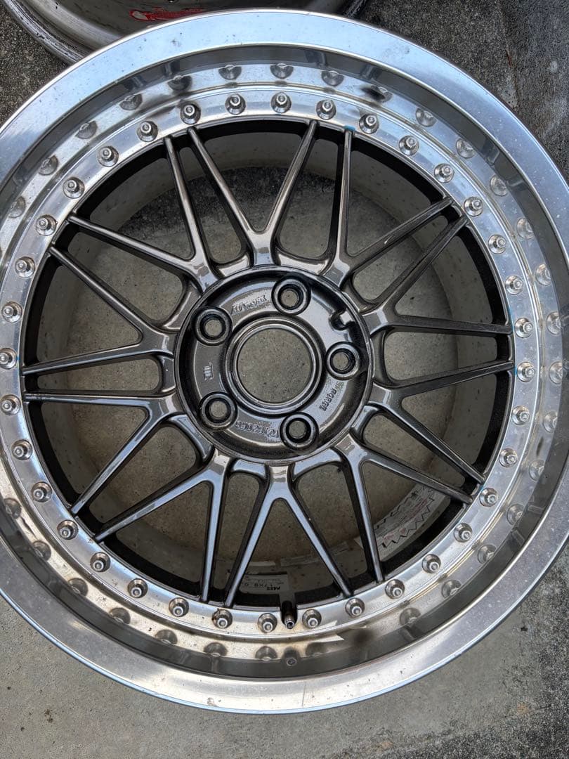 work レザックス　17インチ　2本　114.3 5穴9j+35