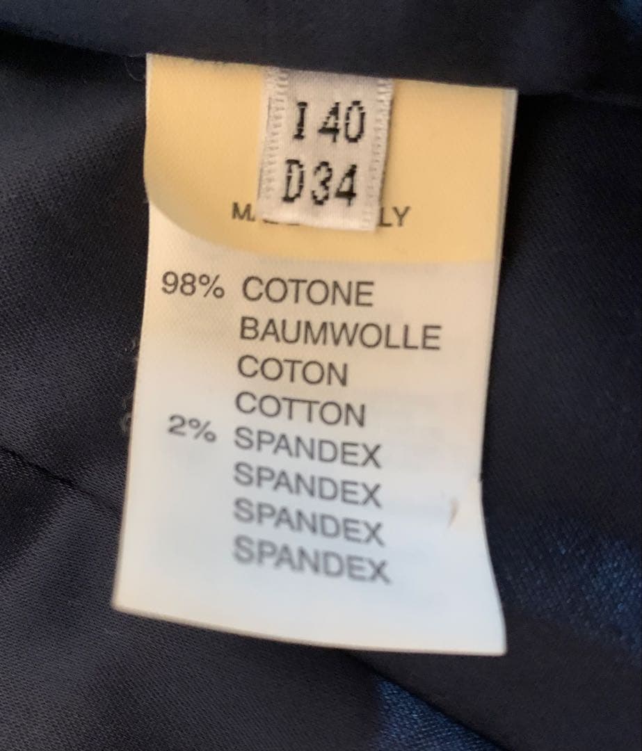 希少　ブルマリン　ファー付き　高級　上品　デニムジャケット