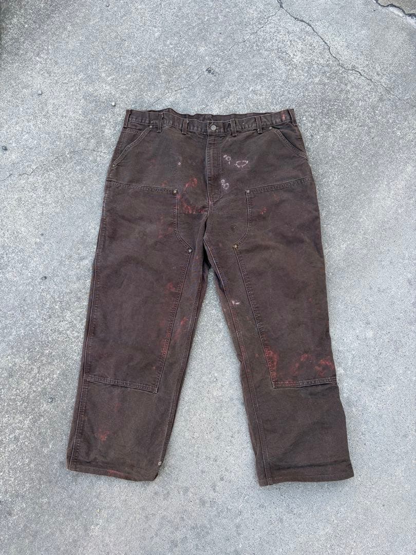 カーハート　ダブルニー　ブラウン　w44