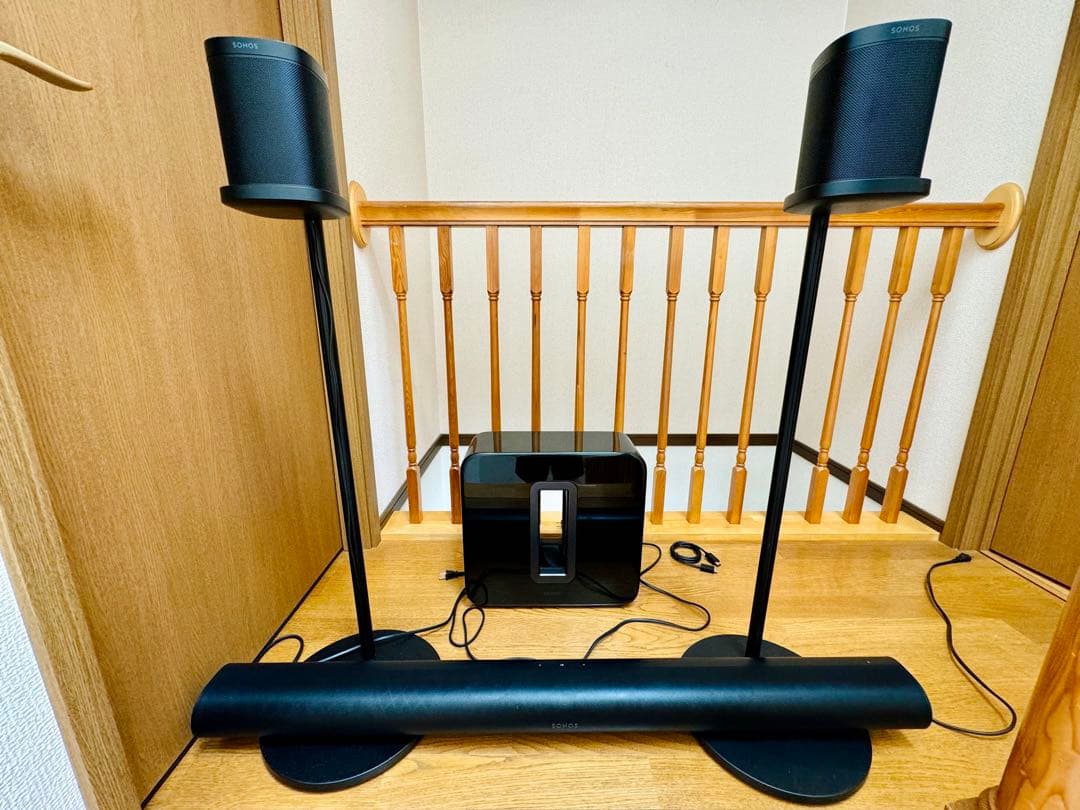 SONOS ソノスArc/One SL/SUBホームシアターセット スタンド付き