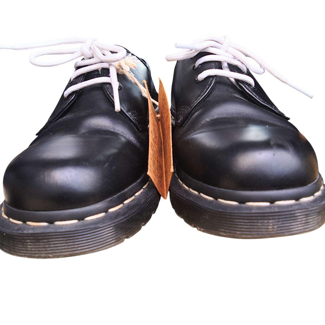 極美品 ドクターマーチン 3ホールシューズ 24757 UK5 ブラック