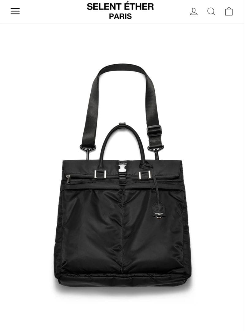 【いくの】SELENT ETHER CARRY38ブラック 4wayバッグ