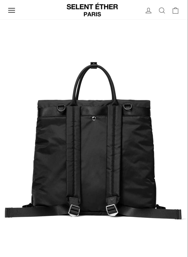 【いくの】SELENT ETHER CARRY38ブラック 4wayバッグ