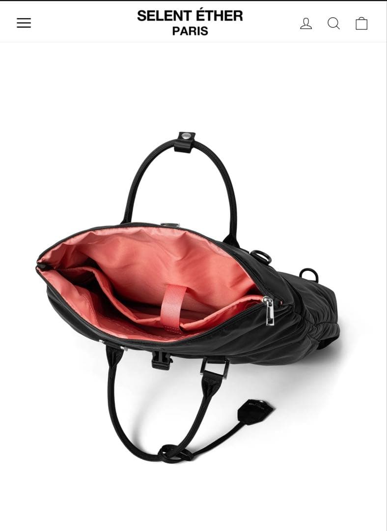 【いくの】SELENT ETHER CARRY38ブラック 4wayバッグ