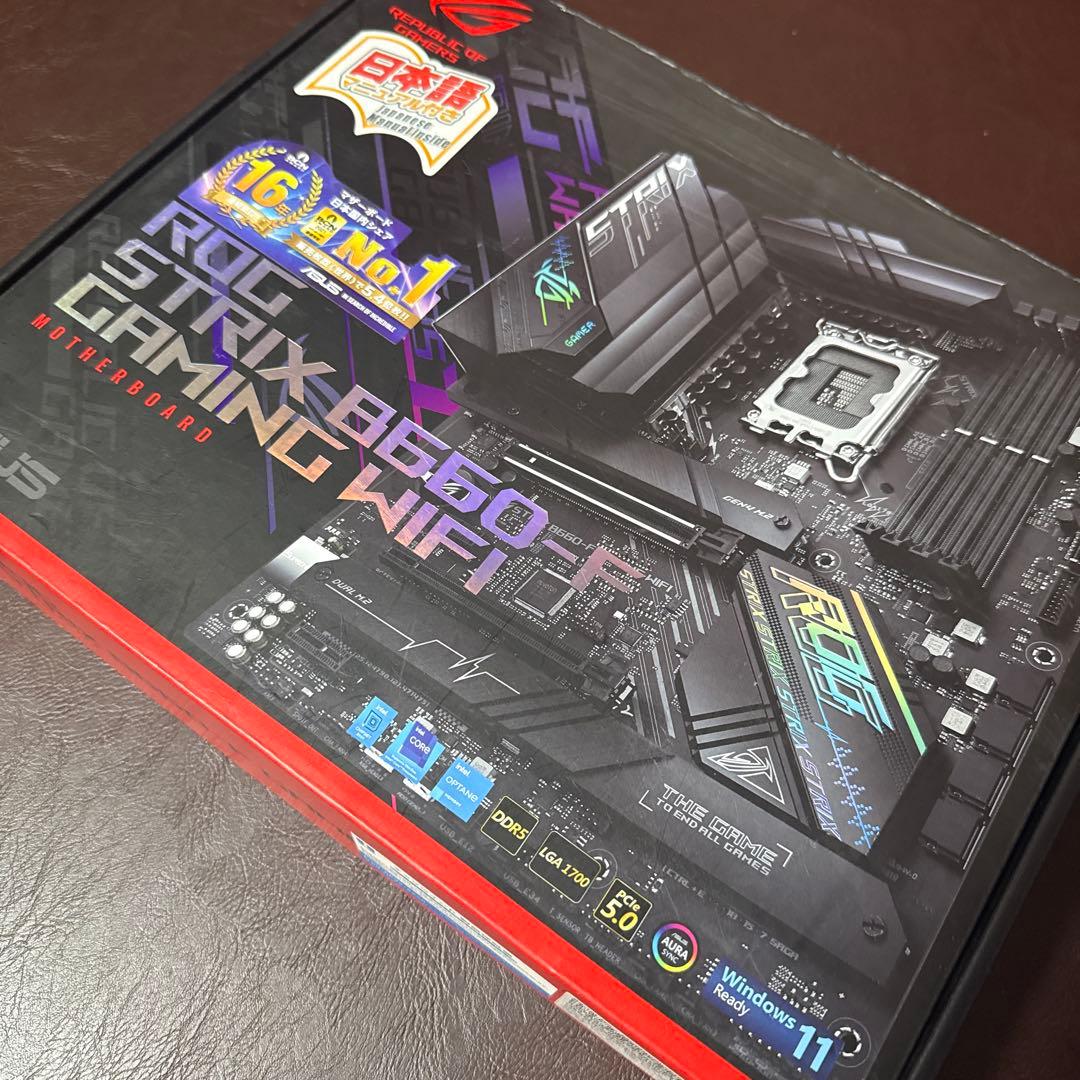 マザーボード ROG STRIX B660-F GAMING WIFI