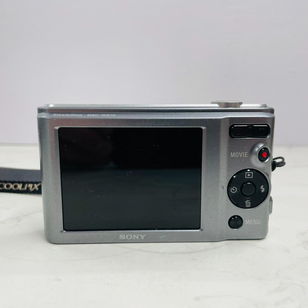 SONY cyber-shot dsc-w810 動作確認済み 本体のみ