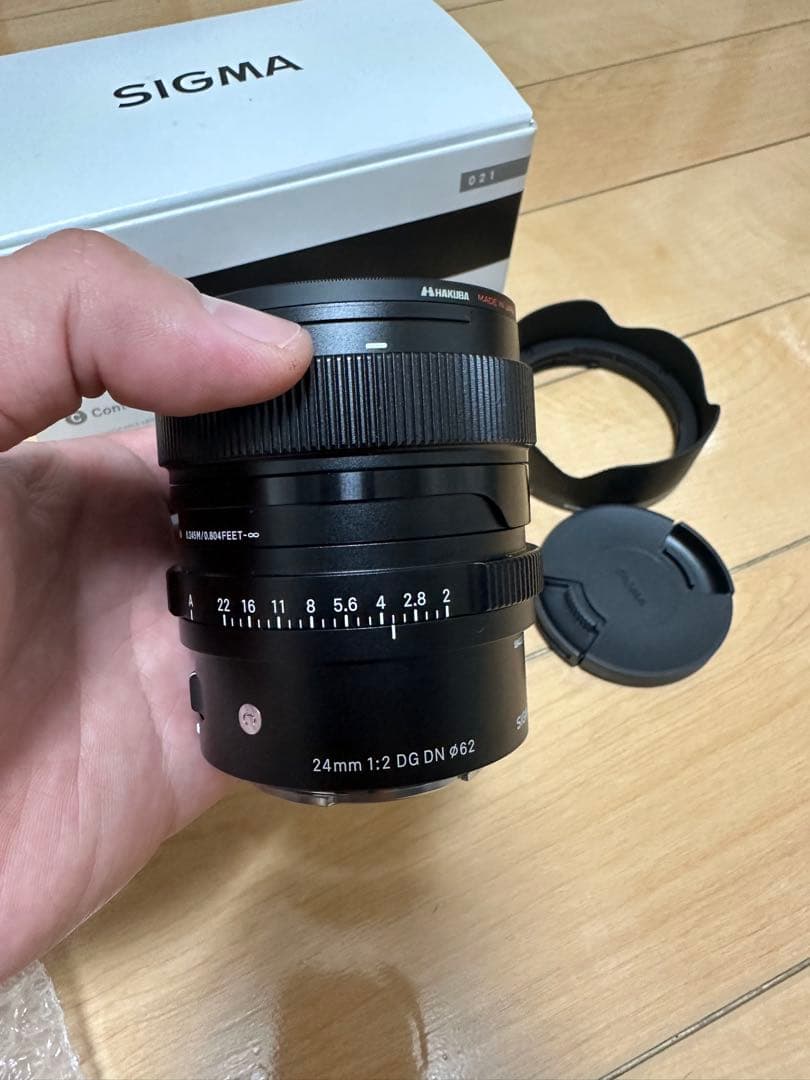 新品同様 SIGMA 24mm F2 DG DN Eマウント