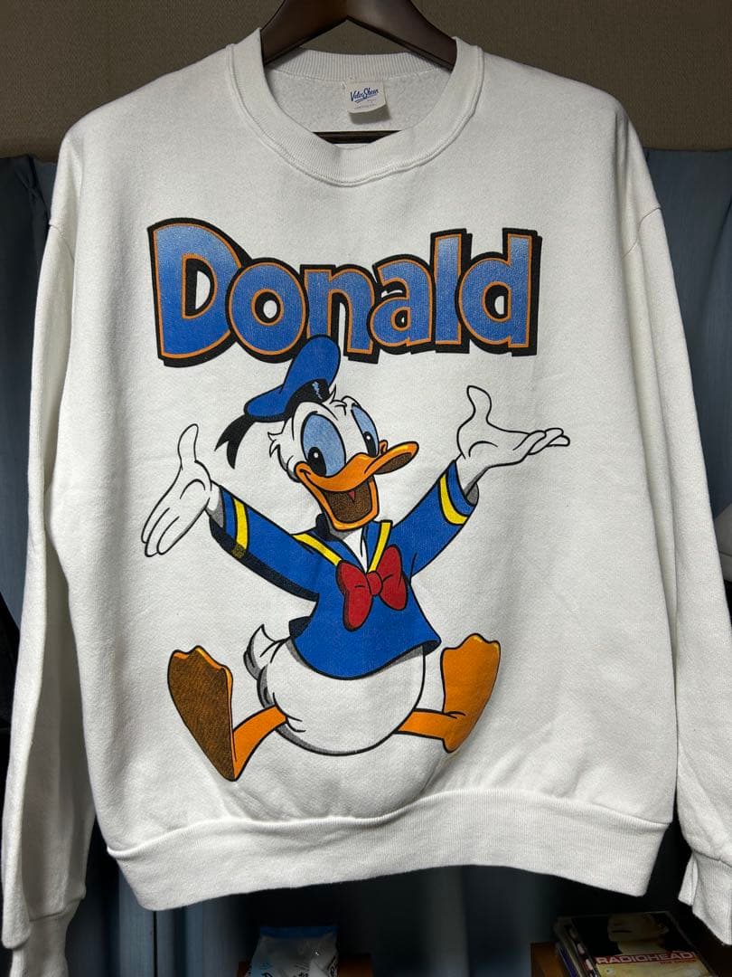 ドナルドダック スウェット velva sheen ヴィンテージ ディズニー