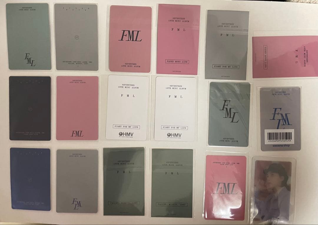 ジョンハン　FML 封入コンプ　HMV タワレコ　weverse ユニバ特典