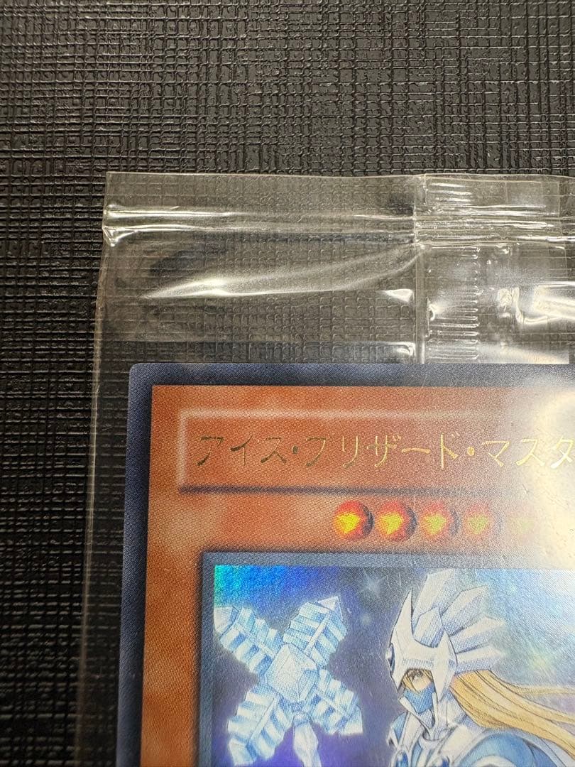 アイス・ブリザード・マスター　秘蔵レア　未開封　1枚