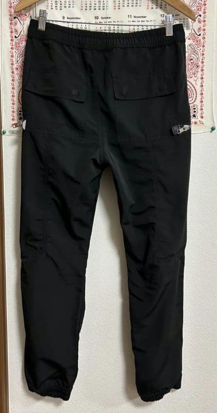 【即完売・絶版モデル】urkool　ユアクール　 ジッパー　サルエルパンツ 　黒