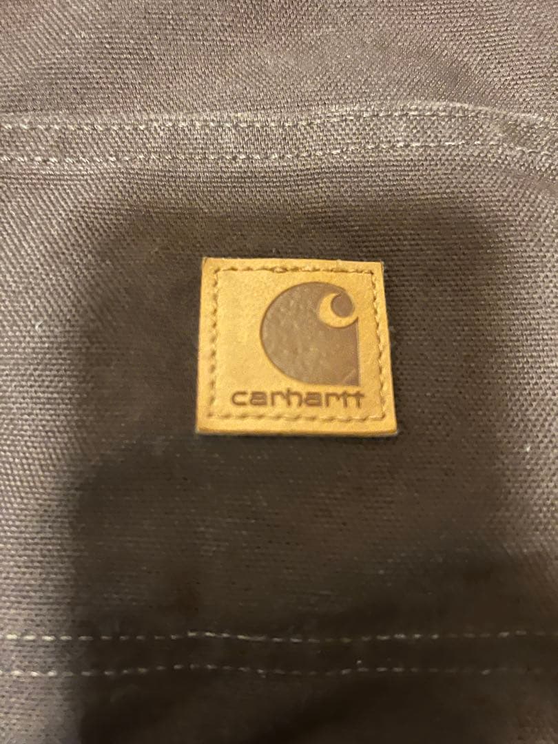 ク*子様 USA製 W30L30 カーハート ダークブラウン B136 ダブルニ