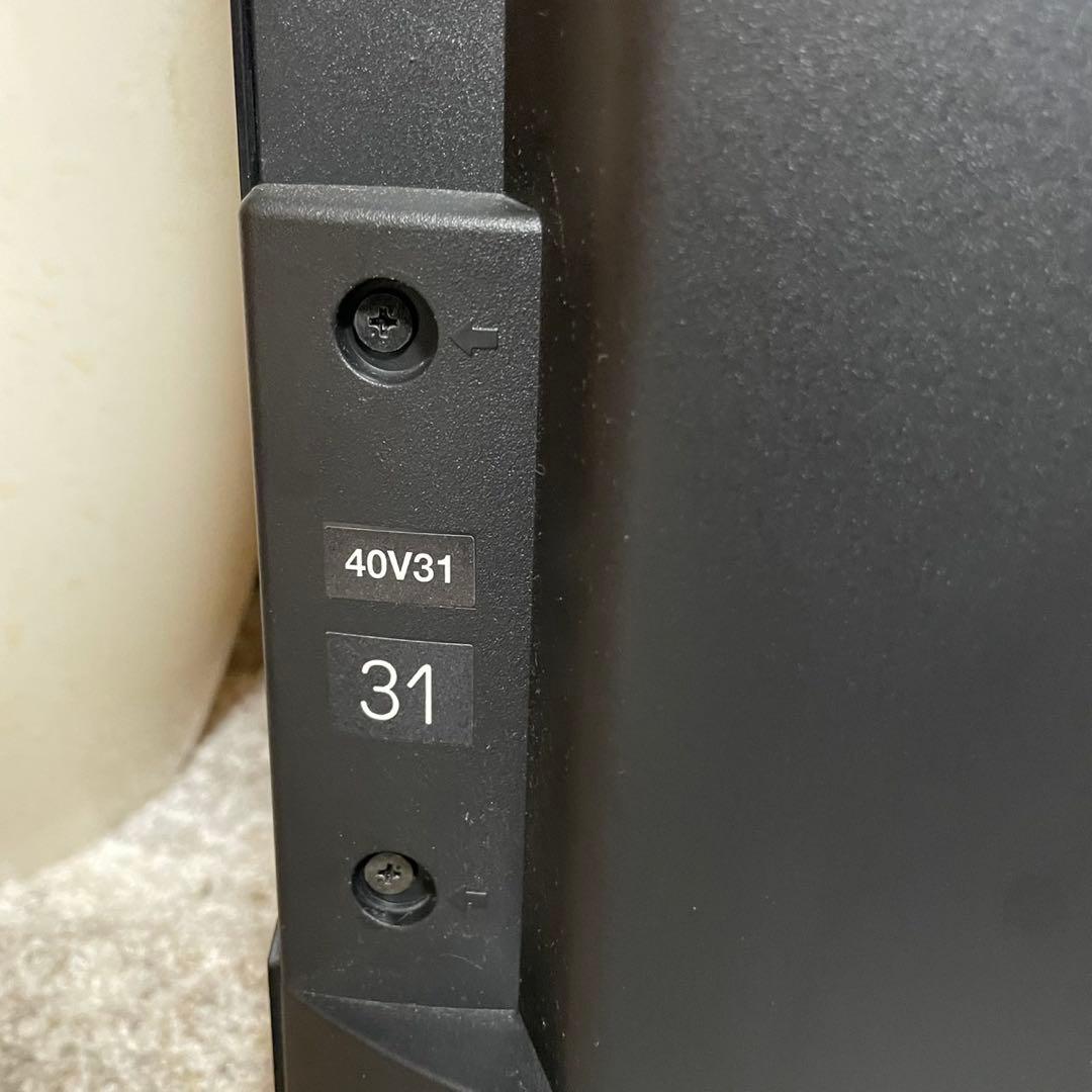 TOSHIBA 40型液晶テレビ 40V31 2018年製