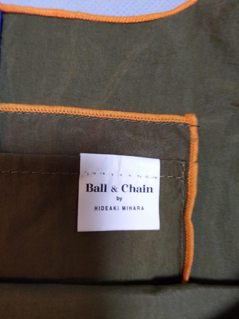 Ball & Chain ×サンヒデアキミハラトロンプルイユ　カーキ　未使用品