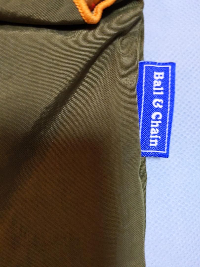 Ball & Chain ×サンヒデアキミハラトロンプルイユ　カーキ　未使用品